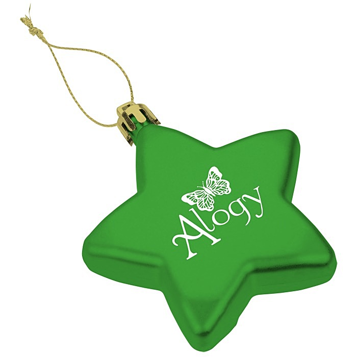 Custom Flat Star Ornament