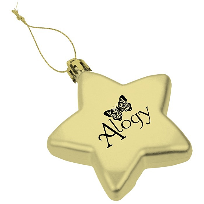 Custom Flat Star Ornament