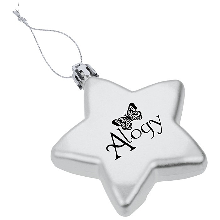 Custom Flat Star Ornament