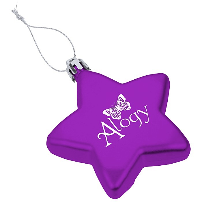 Custom Flat Star Ornament
