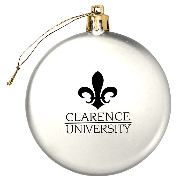 Custom Satin Flat Ornament