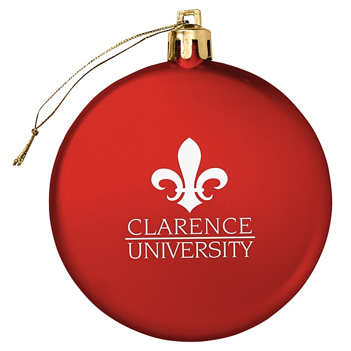 Custom Satin Flat Ornament