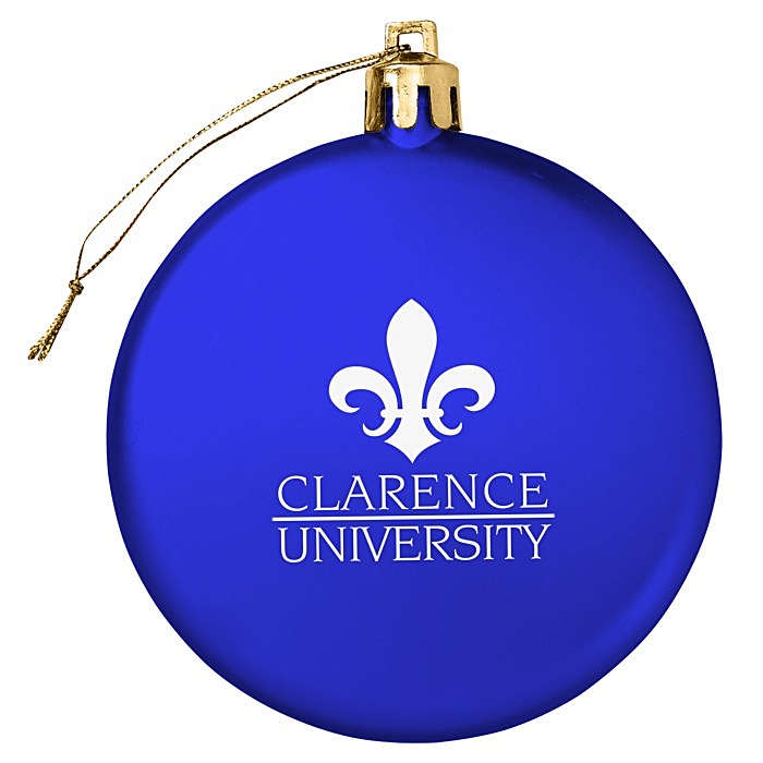 Custom Satin Flat Ornament
