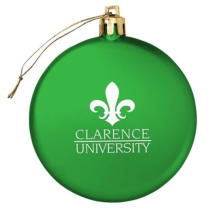 Custom Satin Flat Ornament