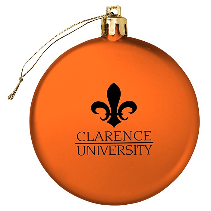 Custom Satin Flat Ornament