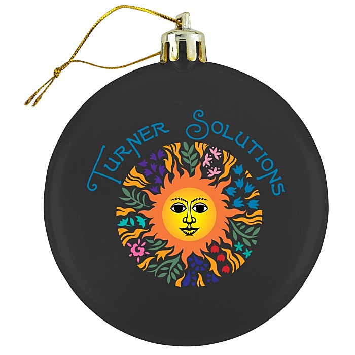 Custom Satin Flat Ornament - Full Colour