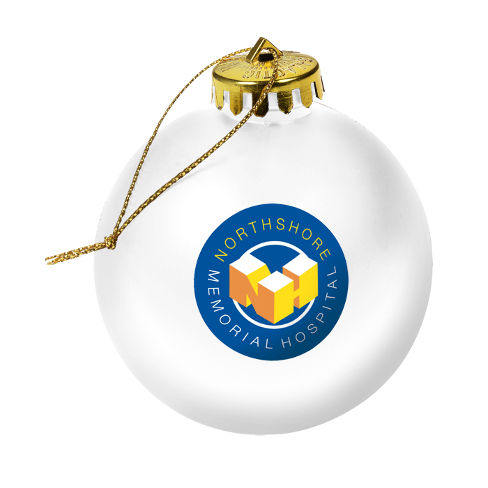 Custom Satin Round Ornament - Full Colour