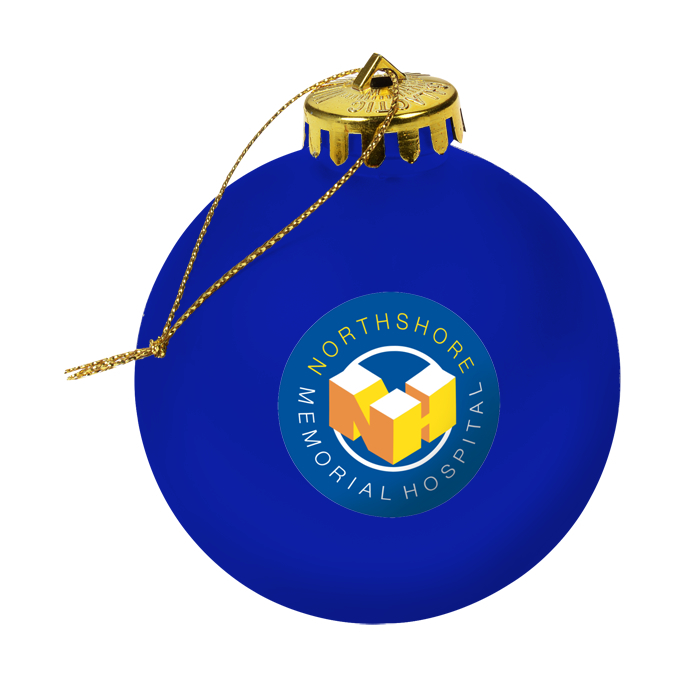 Custom Satin Round Ornament - Full Colour