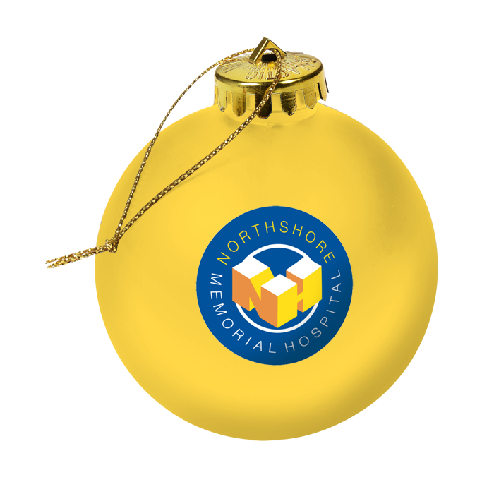 Custom Satin Round Ornament - Full Colour