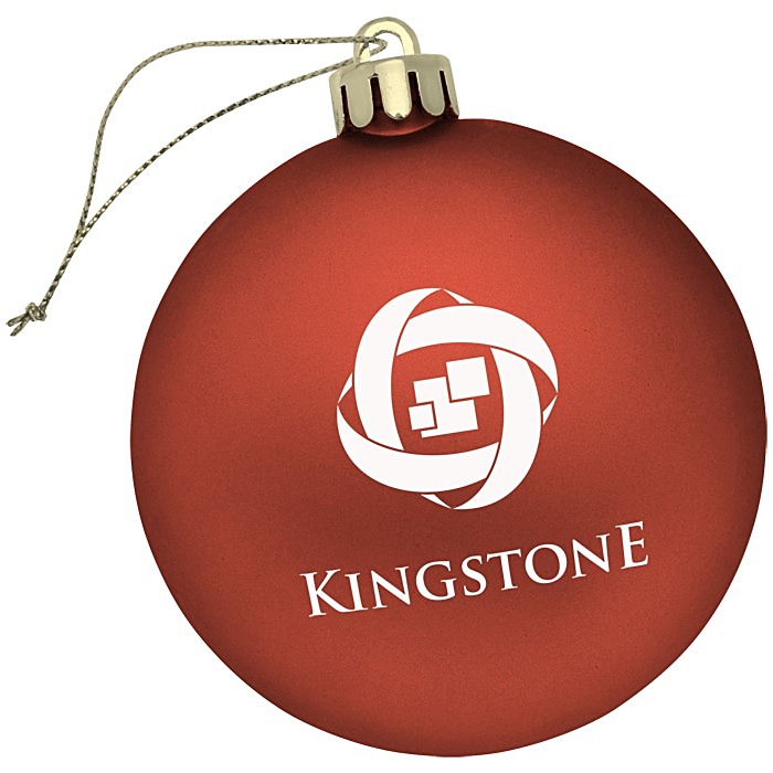 Custom Festive Ornament - Flat