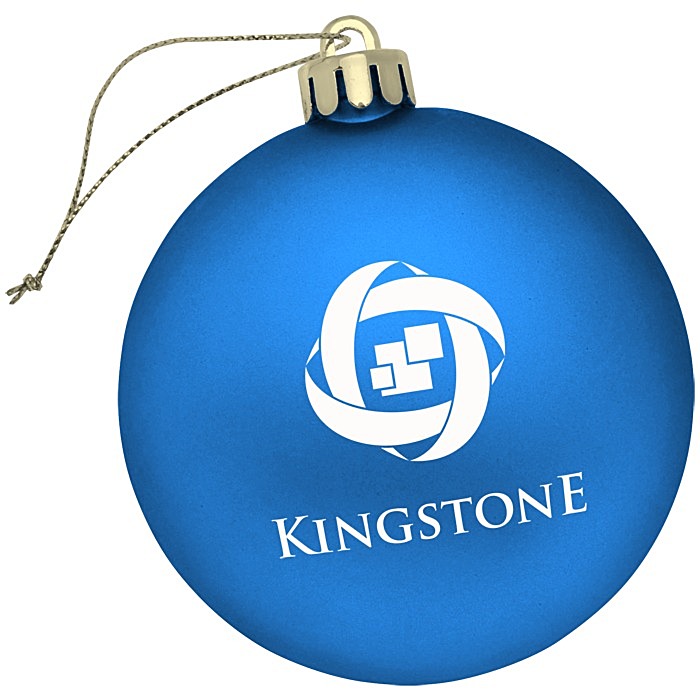 Custom Festive Ornament - Flat