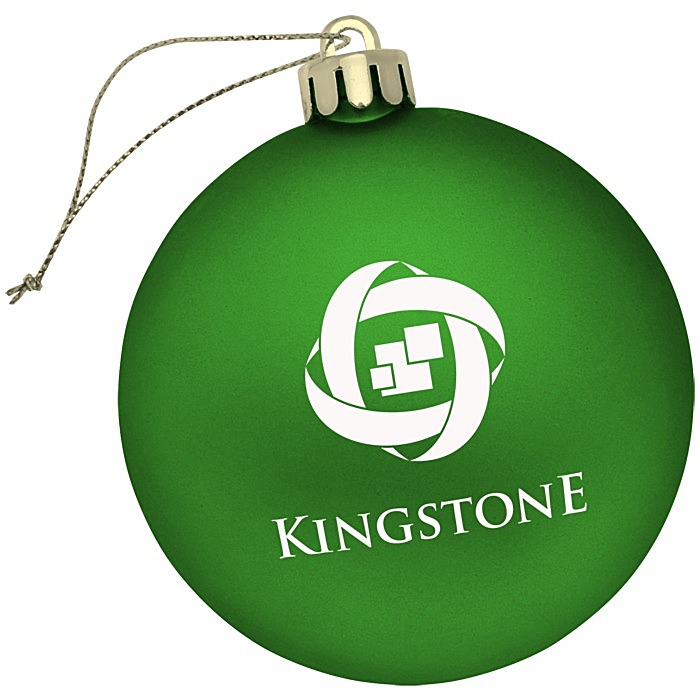 Custom Festive Ornament - Flat
