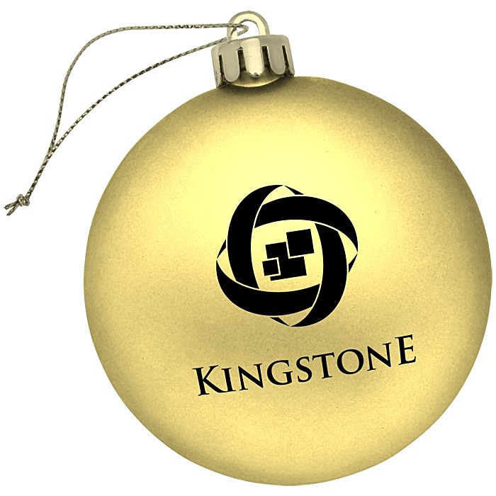 Custom Festive Ornament - Flat