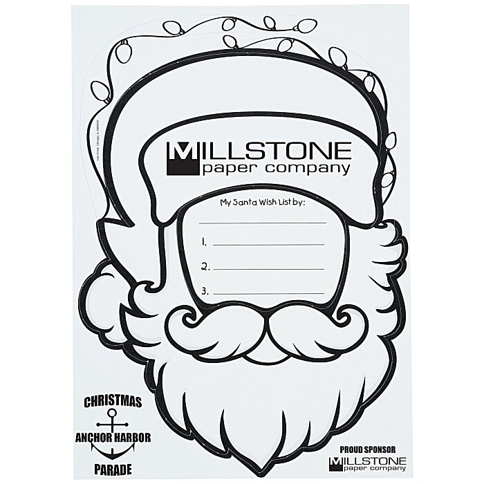 Custom Santa Mask & Wish List