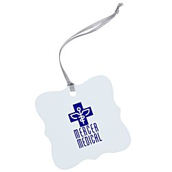 Custom Metal Ornament - Square Bracket