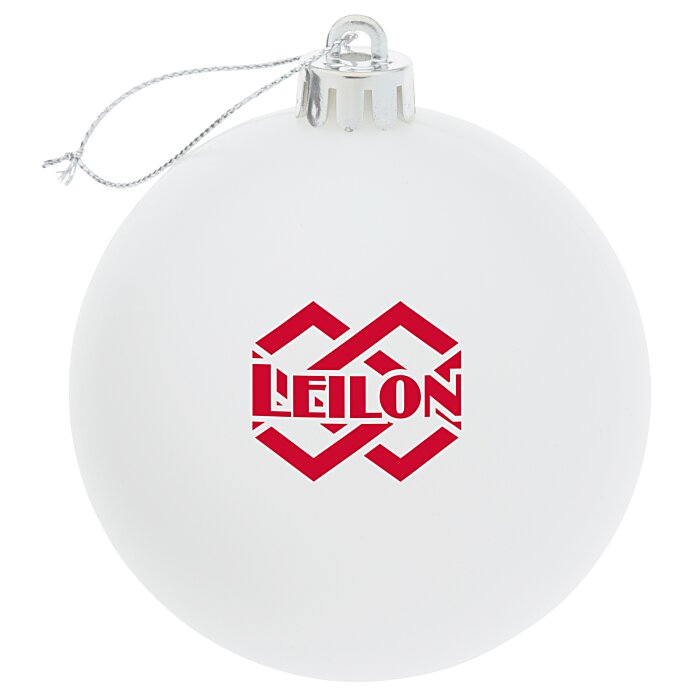 Custom Festive Ornament - Round