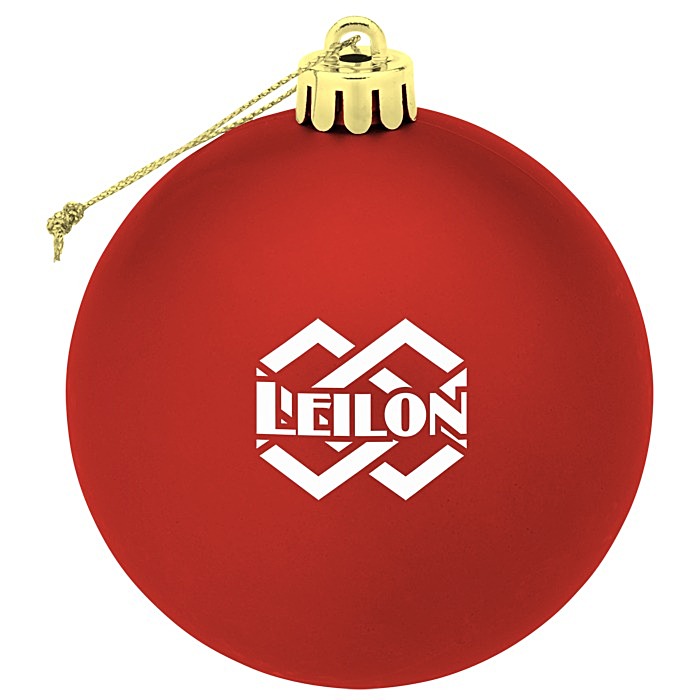 Custom Festive Ornament - Round