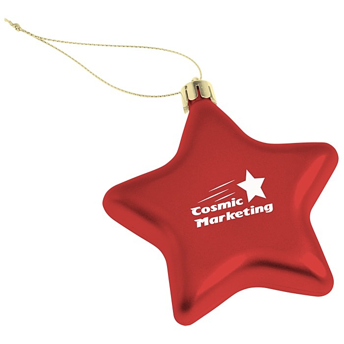 Custom Festive Ornament - Star