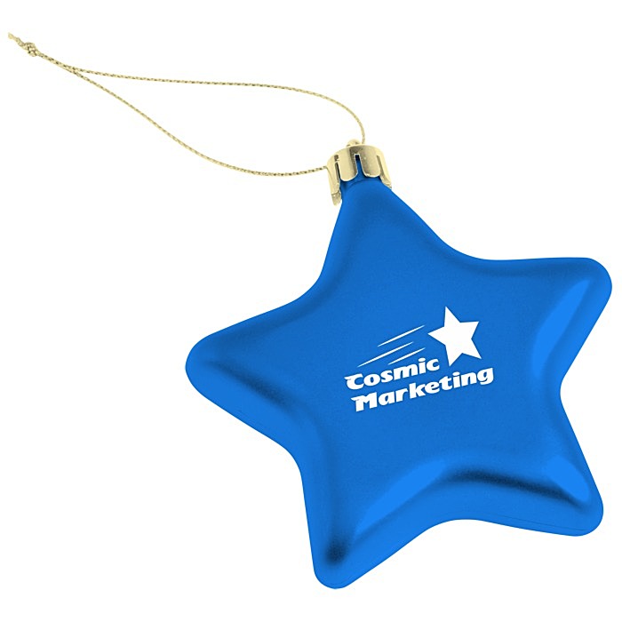 Custom Festive Ornament - Star