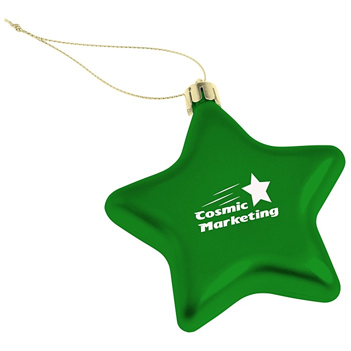 Custom Festive Ornament - Star
