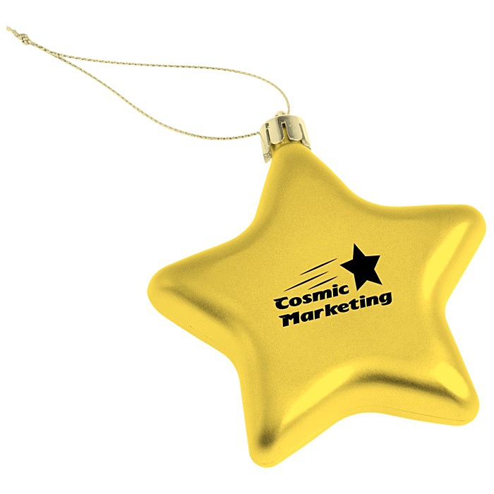 Custom Festive Ornament - Star