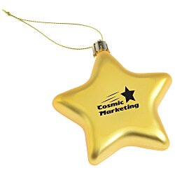 Custom Festive Ornament - Star