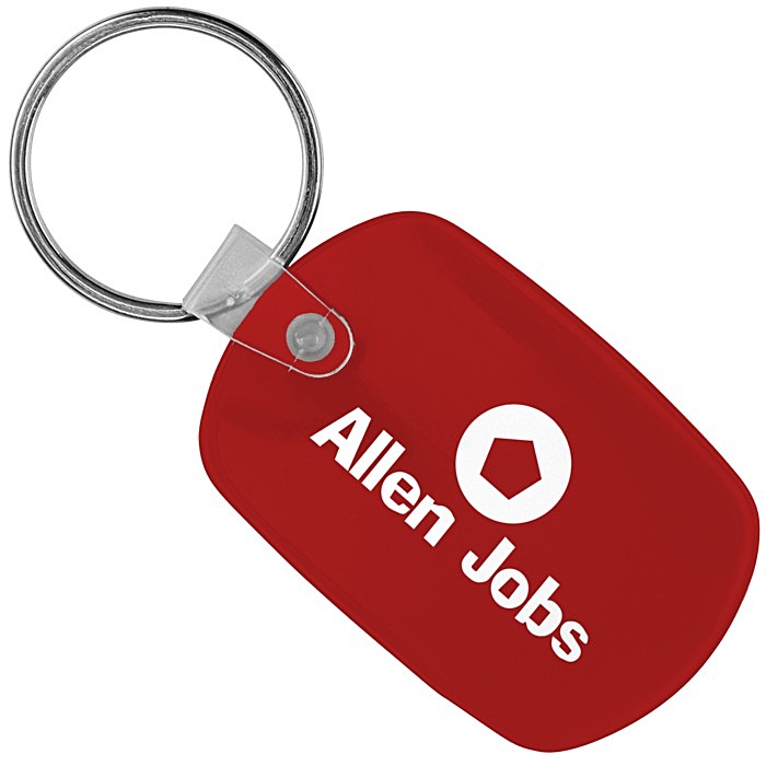 Custom Standard Shape Soft Keychain - Opaque