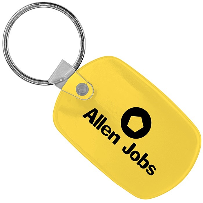 Custom Standard Shape Soft Keychain - Opaque