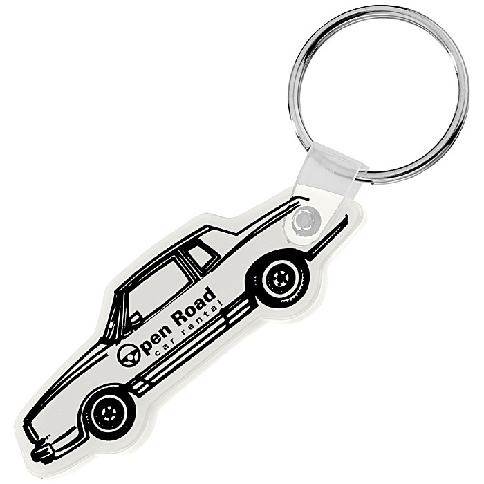 Custom Car Soft Keychain - Opaque