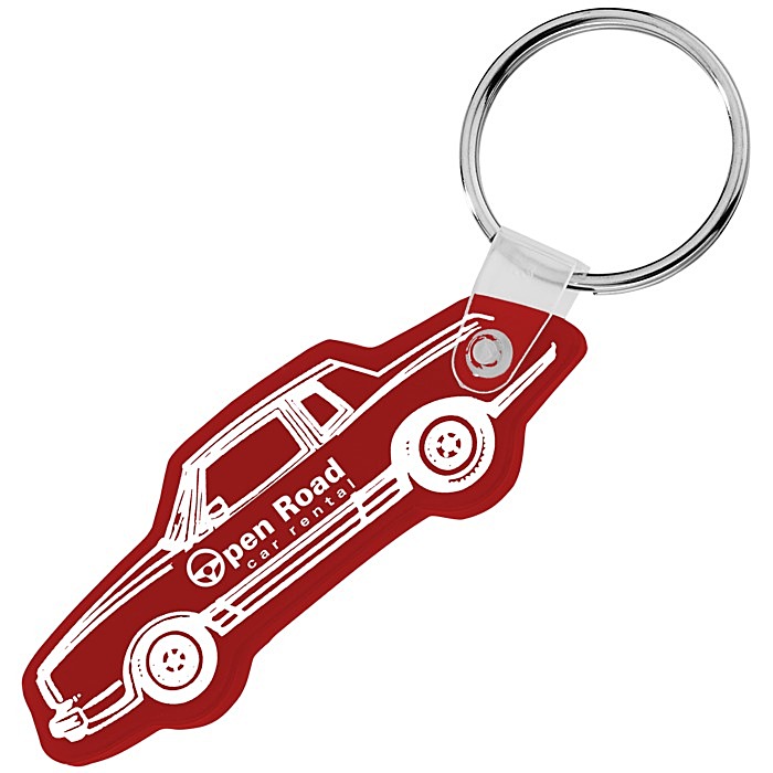 Custom Car Soft Keychain - Opaque
