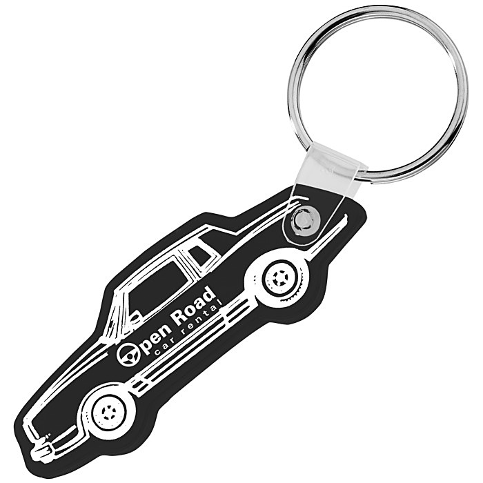 Custom Car Soft Keychain - Opaque