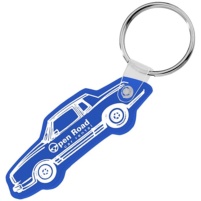 Custom Car Soft Keychain - Opaque