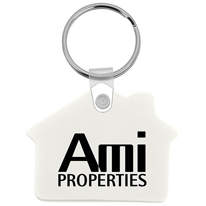 Custom House Soft Keychain - Opaque