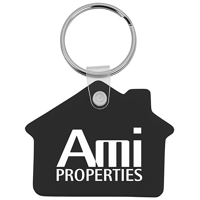 Custom House Soft Keychain - Opaque