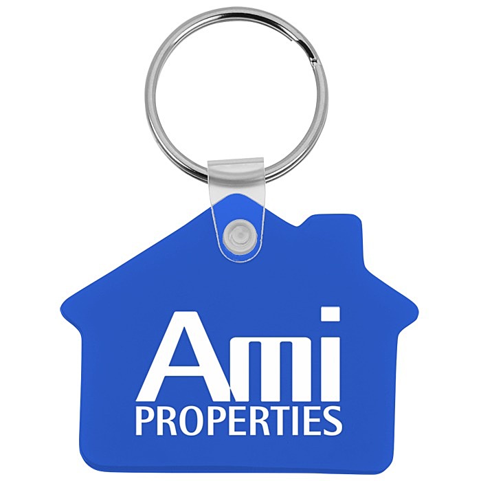 Custom House Soft Keychain - Opaque
