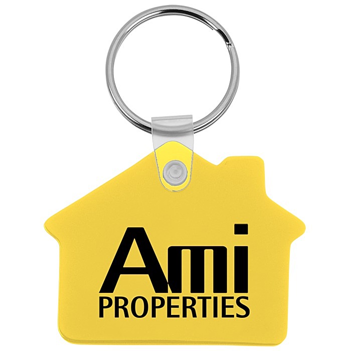 Custom House Soft Keychain - Opaque