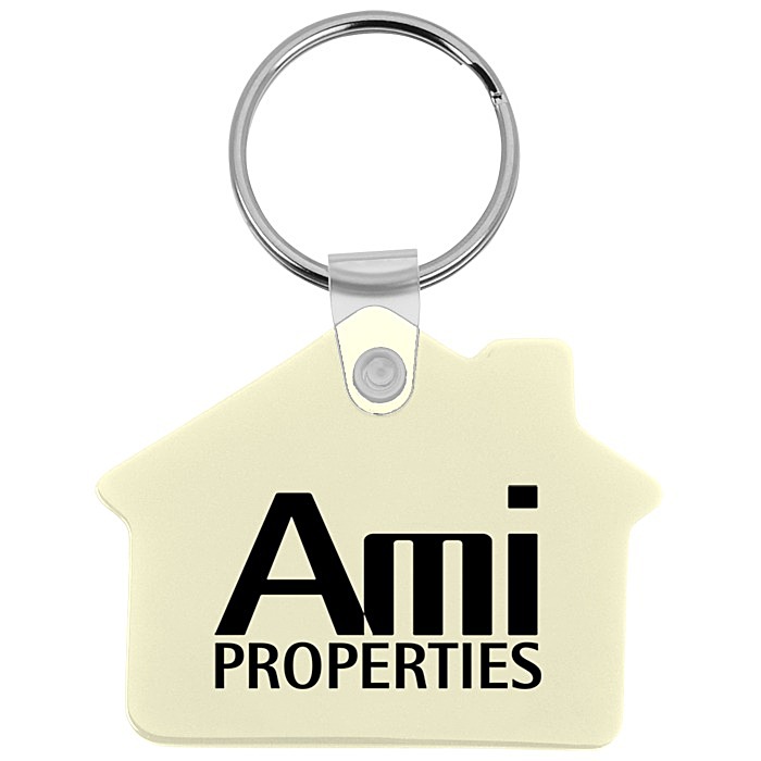 Custom House Soft Keychain - Opaque