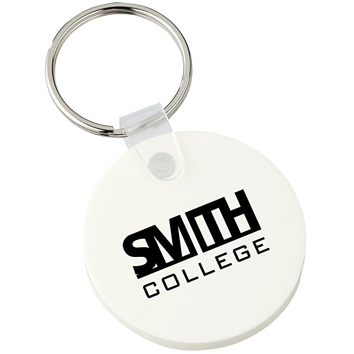 Custom Small Round Soft Keychain - Opaque