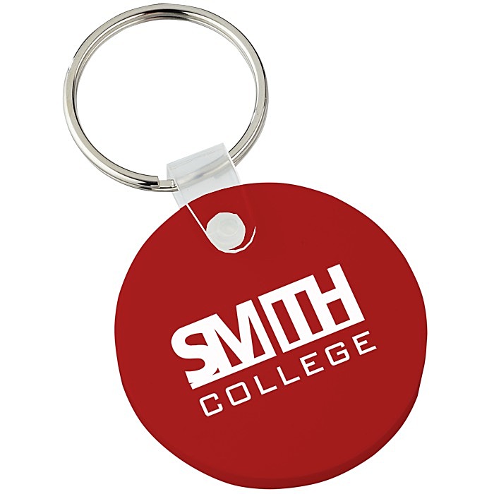 Custom Small Round Soft Keychain - Opaque