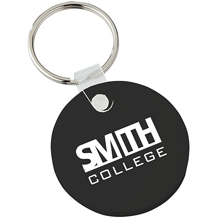 Custom Small Round Soft Keychain - Opaque