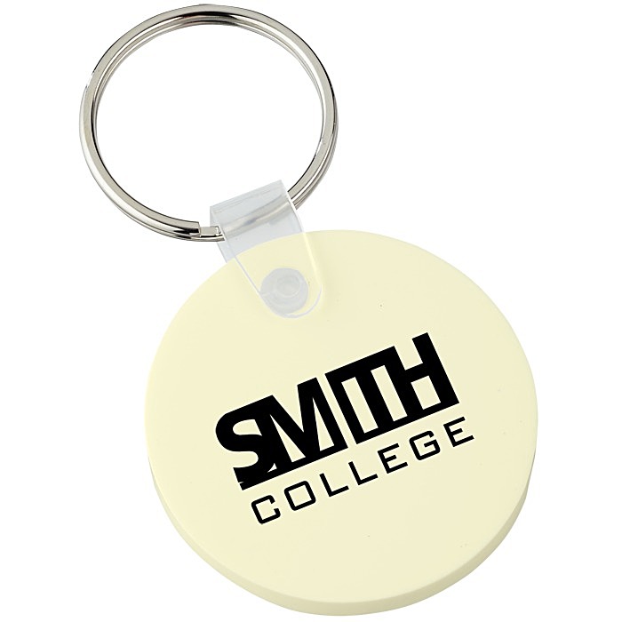 Custom Small Round Soft Keychain - Opaque