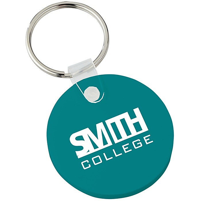 Custom Small Round Soft Keychain - Opaque