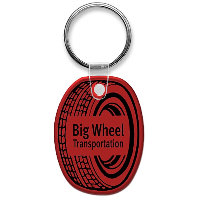 Custom Tire Soft Keychain - Opaque