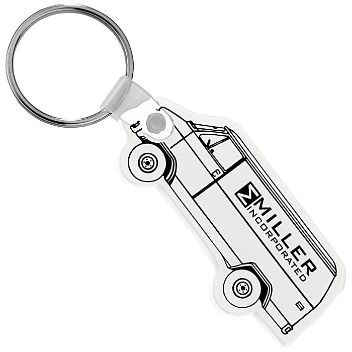 Custom Van Soft Keychain - Opaque