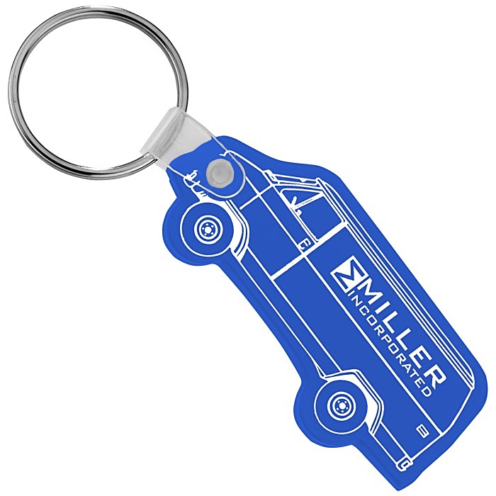 Custom Van Soft Keychain - Opaque