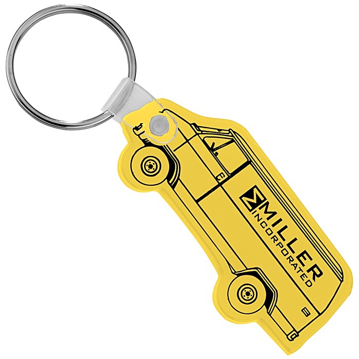 Custom Van Soft Keychain - Opaque
