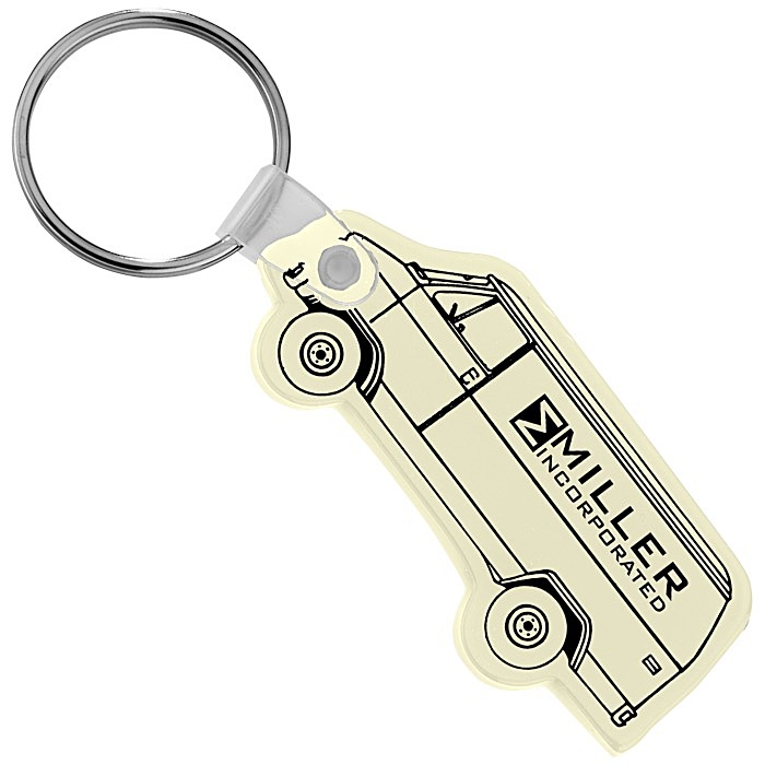 Custom Van Soft Keychain - Opaque