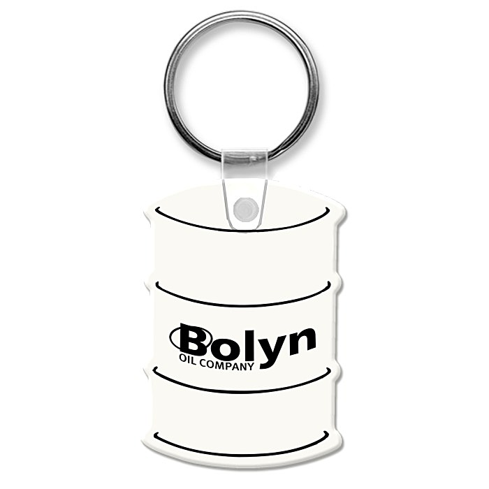 Custom Drum Soft Keychain - Opaque