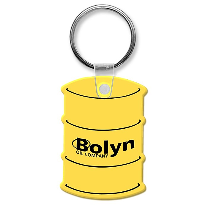 Custom Drum Soft Keychain - Opaque