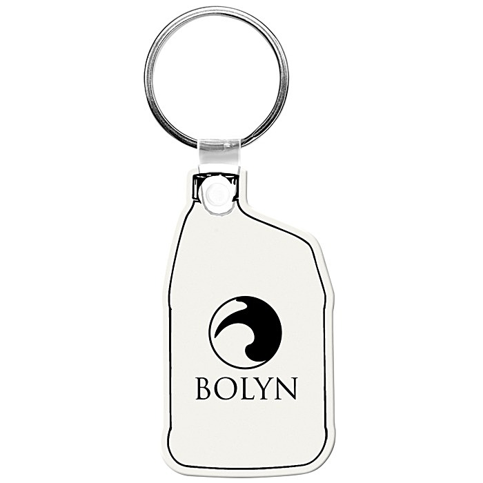 Custom Jug Soft Keychain - Opaque